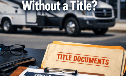 Can you Register an RV Without a Title?