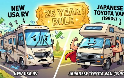 5 Reasons RV Owners Are Ditching New American RVs for 25-Year-Old Japanese Campers