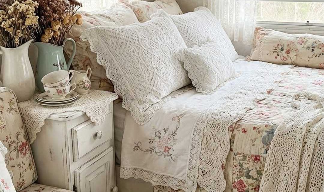 15 Floral and Lace Patterns That Scream Shabby Chic Camper