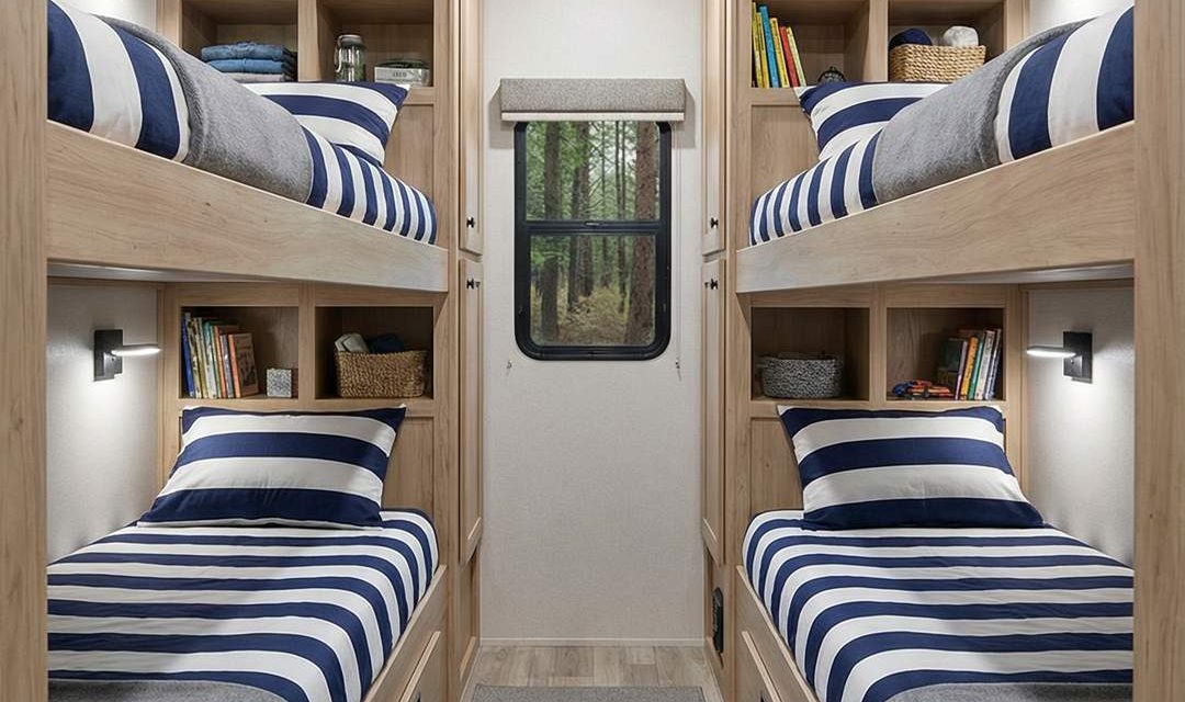 15 Genius RV Remodel Bunkroom Ideas for Extra Sleeping Space