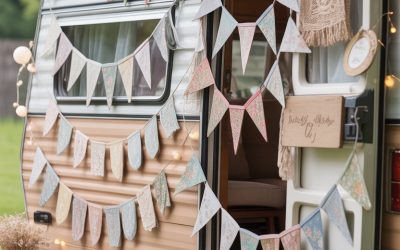 20 Inspiring Bunting and Garland Ideas for a Shabby Chick Camper