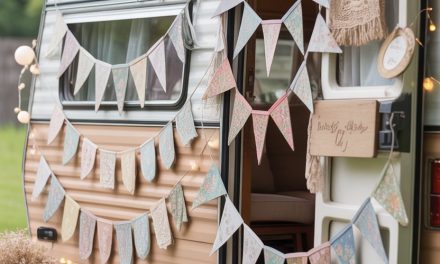 20 Inspiring Bunting and Garland Ideas for a Shabby Chick Camper