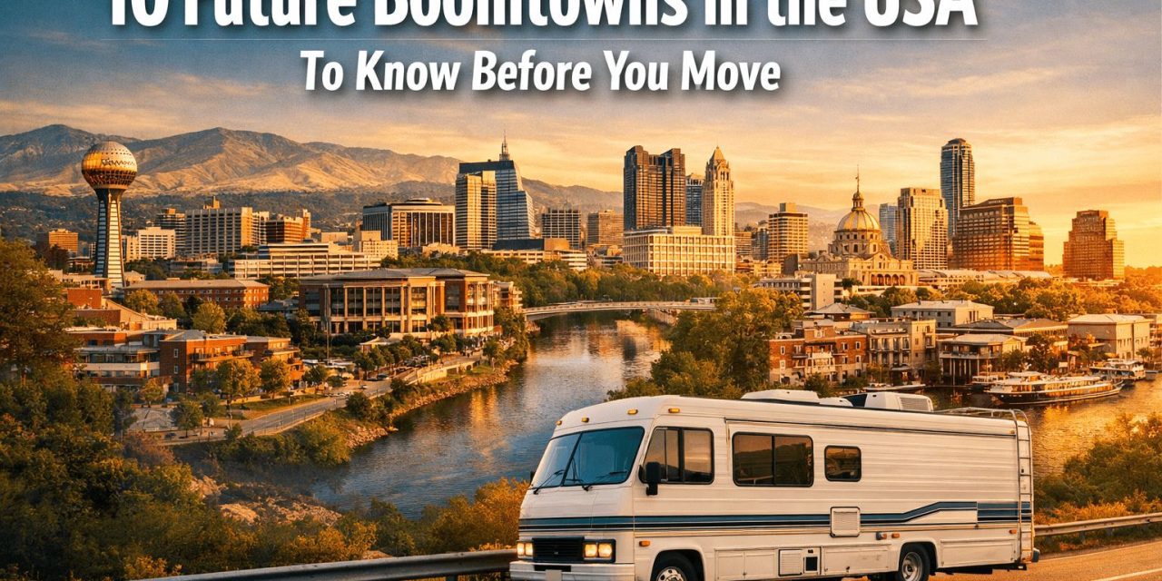 10 Future Boomtowns in the USA To Know Before You Move