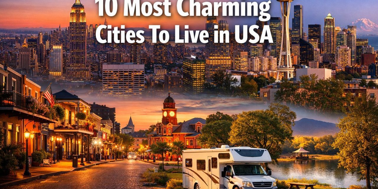 10 Most Charming Cities To Live in USA
