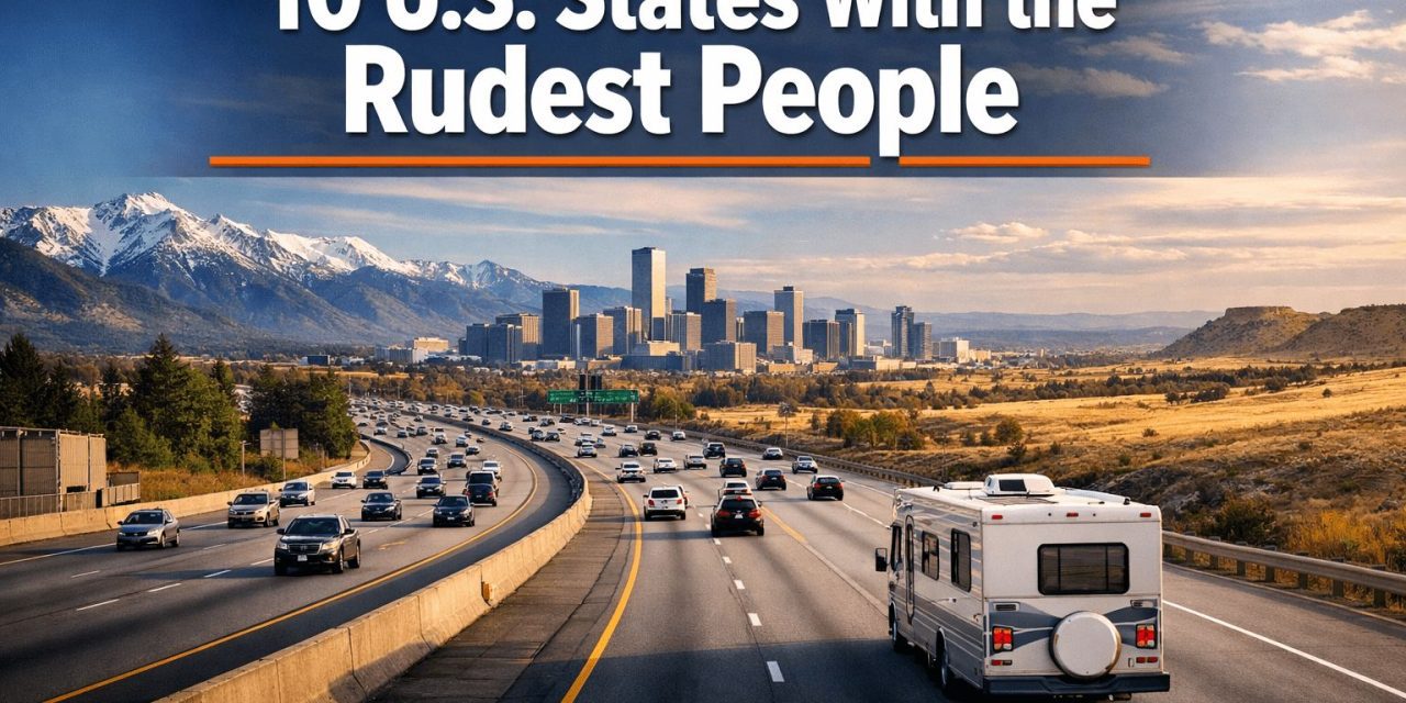 10 U.S. States With the Rudest People