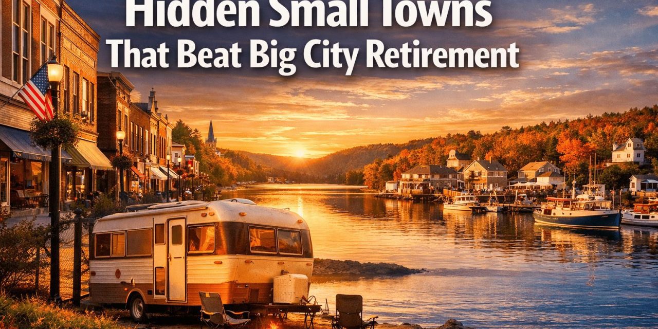 10 Unseen Hidden Small USA Towns That Beat Big City Retirement