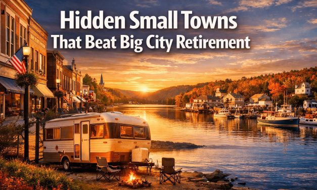 10 Unseen Hidden Small USA Towns That Beat Big City Retirement