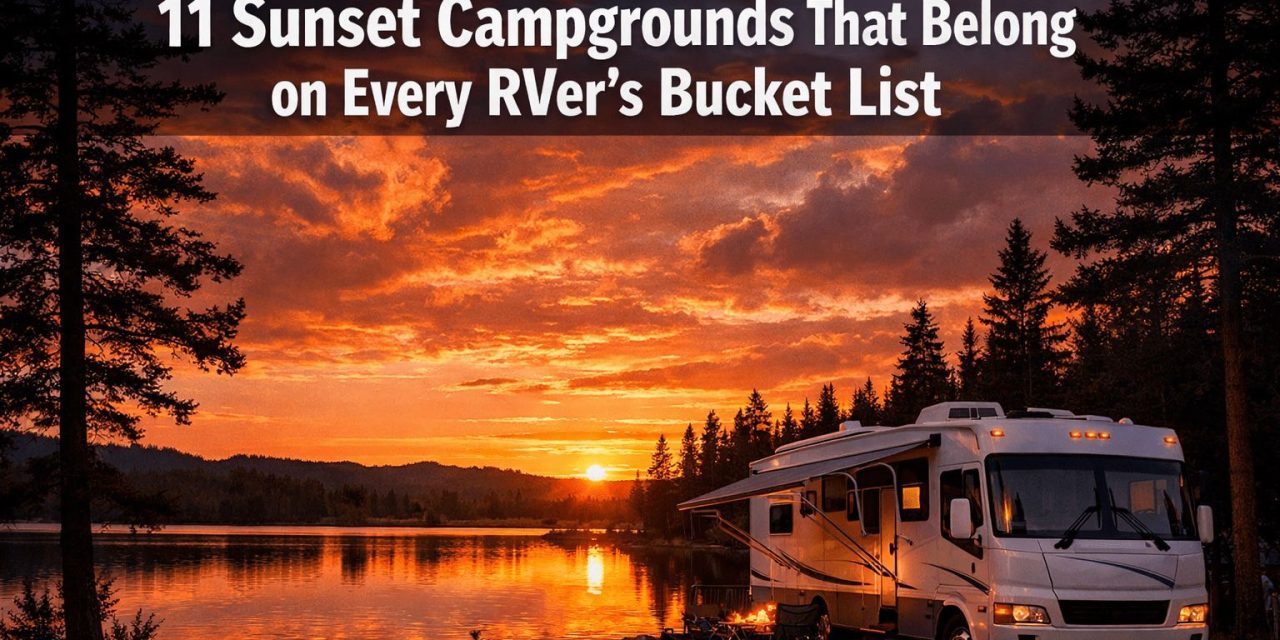 11 Sunset Campgrounds That Belong on Every RVer’s Bucket List