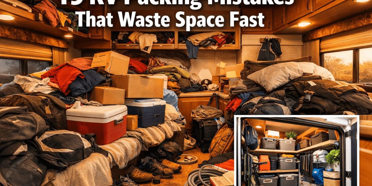 19 RV Packing Mistakes That Waste Space Fast