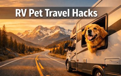 23 RV Pet Travel Hacks That Make Road Trips So Much Easier