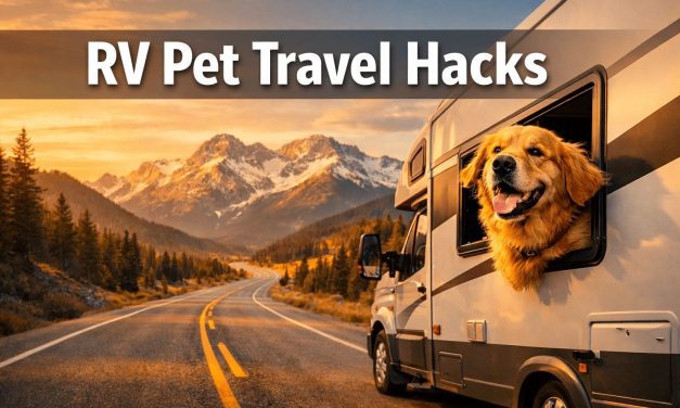 23 RV Pet Travel Hacks That Make Road Trips So Much Easier