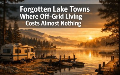 8 Forgotten Lake Towns in America Where Off-Grid Living Costs Almost Nothing