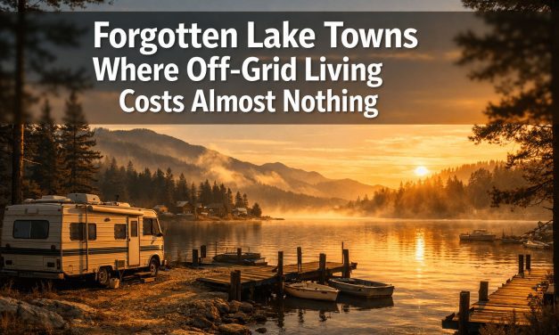 8 Forgotten Lake Towns in America Where Off-Grid Living Costs Almost Nothing