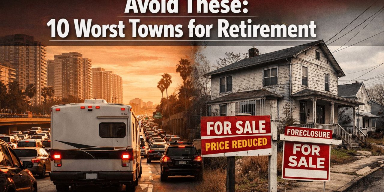 Avoid These: 10 Worst Towns for Retirement