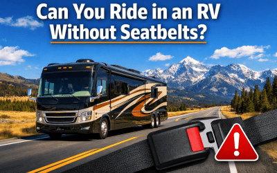 Can you ride in an RV without seatbelts?