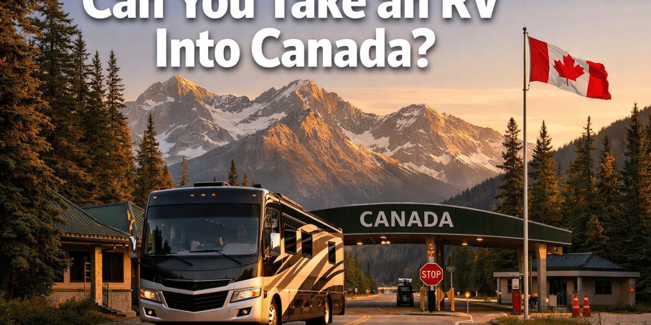 Can You take an RV into Canada ?