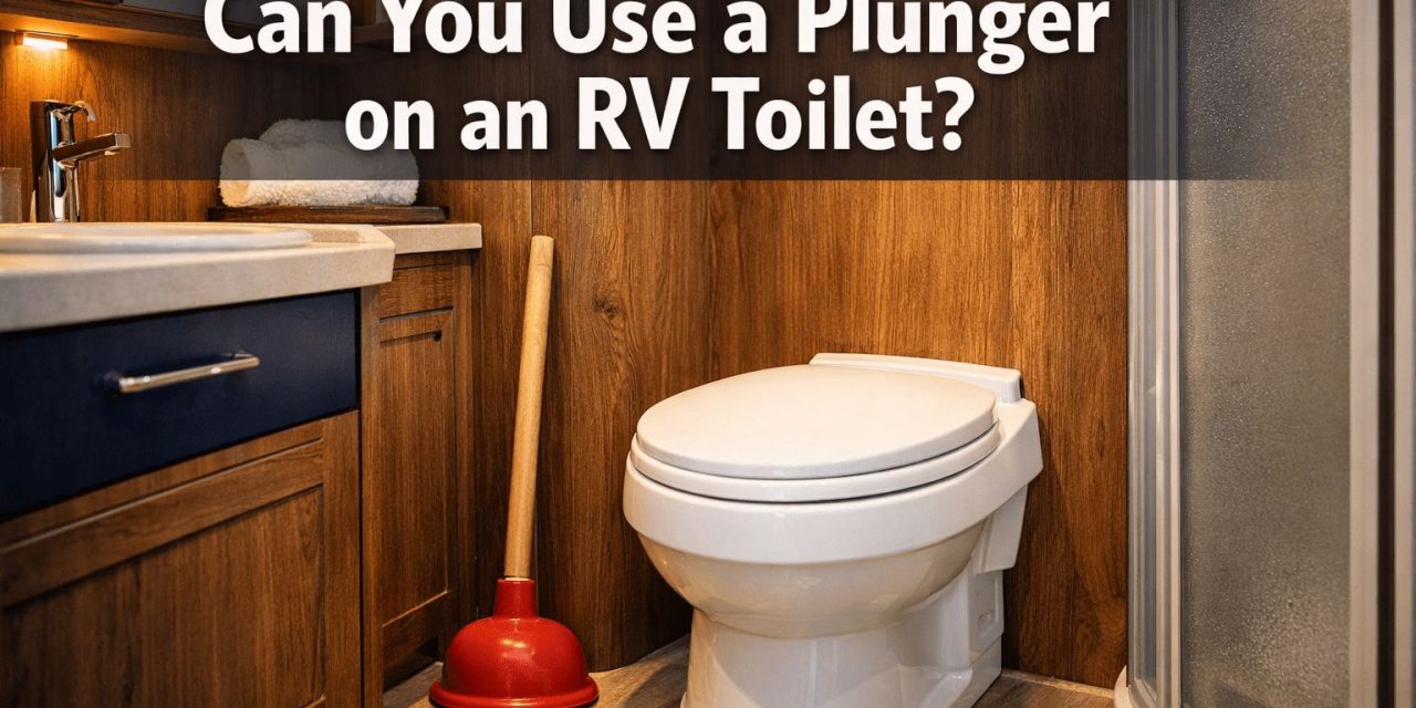 Can you use a Plunger on an RV Toilet?
