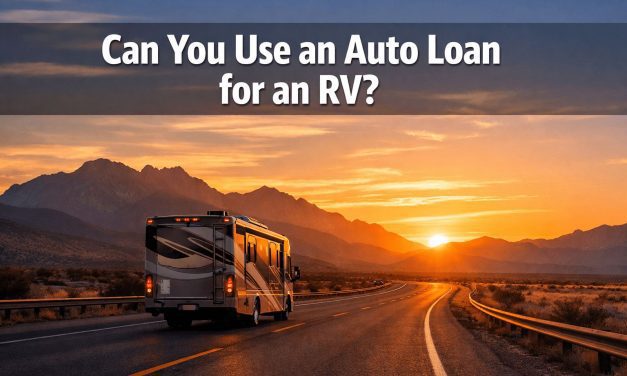 Can you use an Auto Loan for an RV?