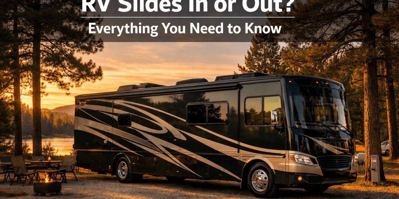 Can you use an rv with the slides in?