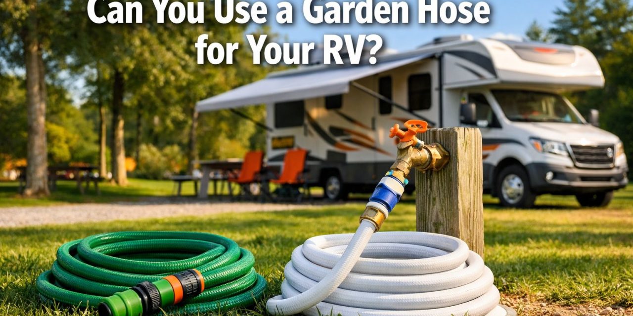 Can you use Garden Hose for RV?