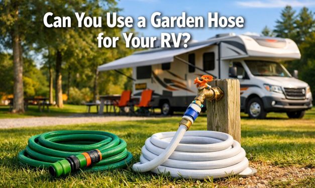Can you use Garden Hose for RV?