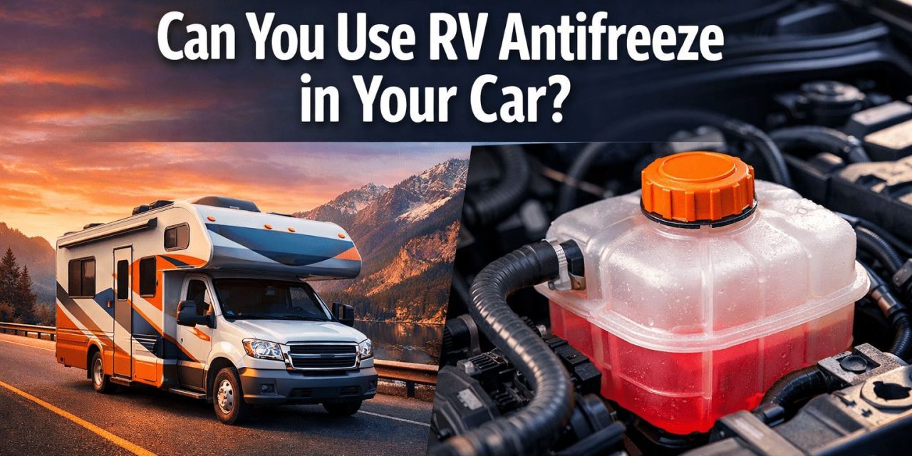 Can you use RV Antifreeze in Your Car?