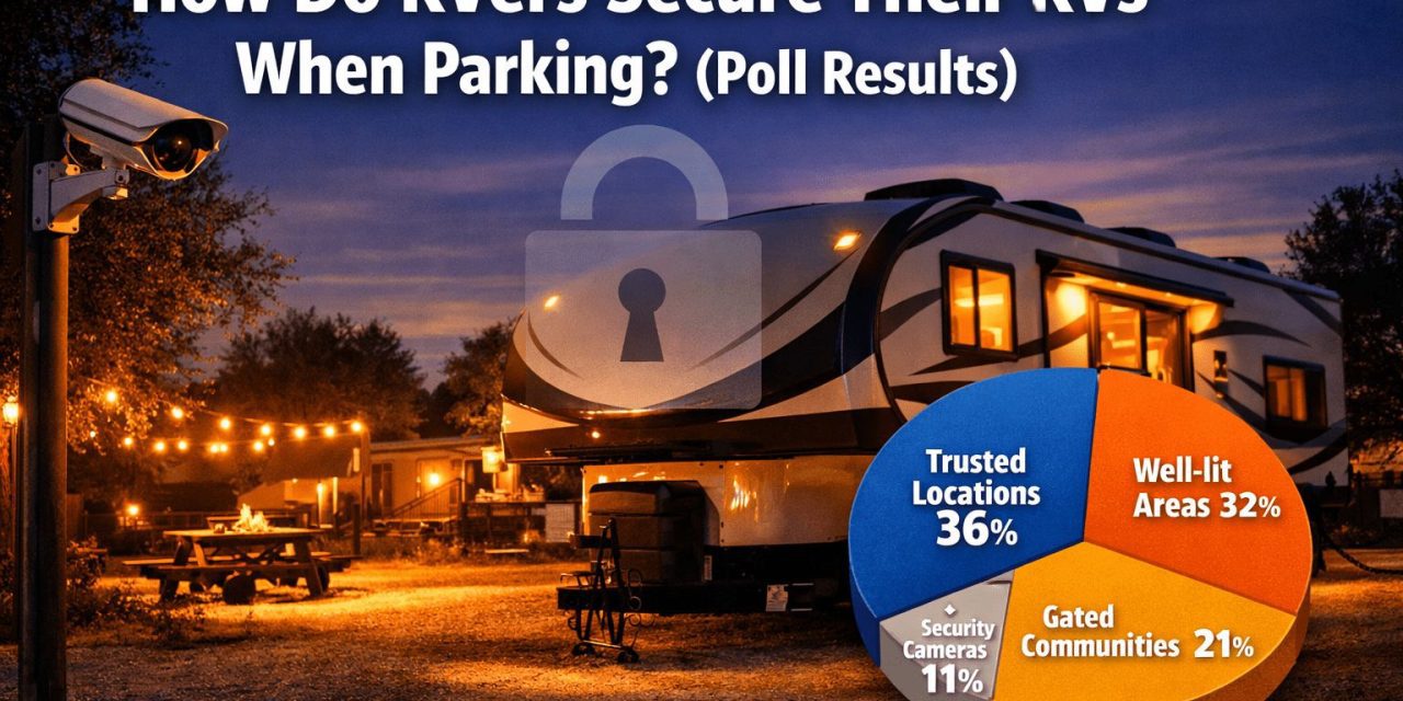 How Do RVers Secure Their RV’s When Parking? (Poll Results)