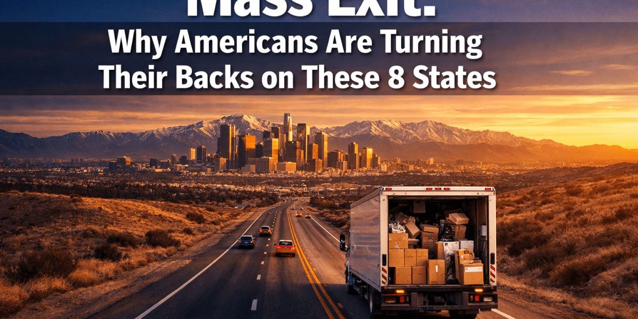 Mass Exit: Why Americans Are Turning Their Backs on These 8 States