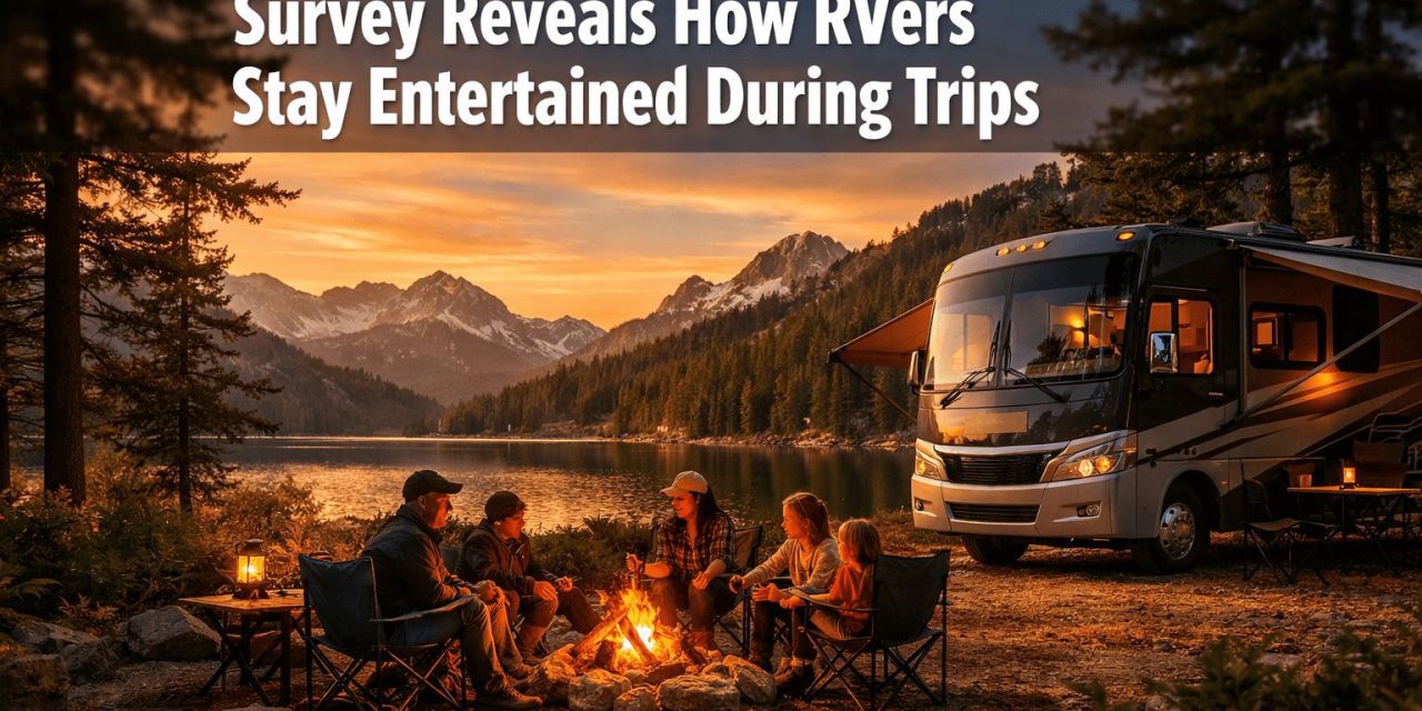 Survey Reveals How RVers Stay Entertained During Trips