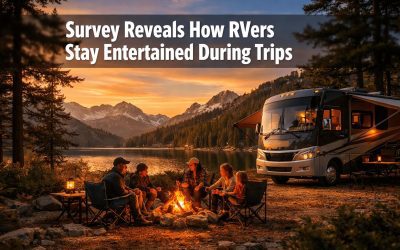Survey Reveals How RVers Stay Entertained During Trips