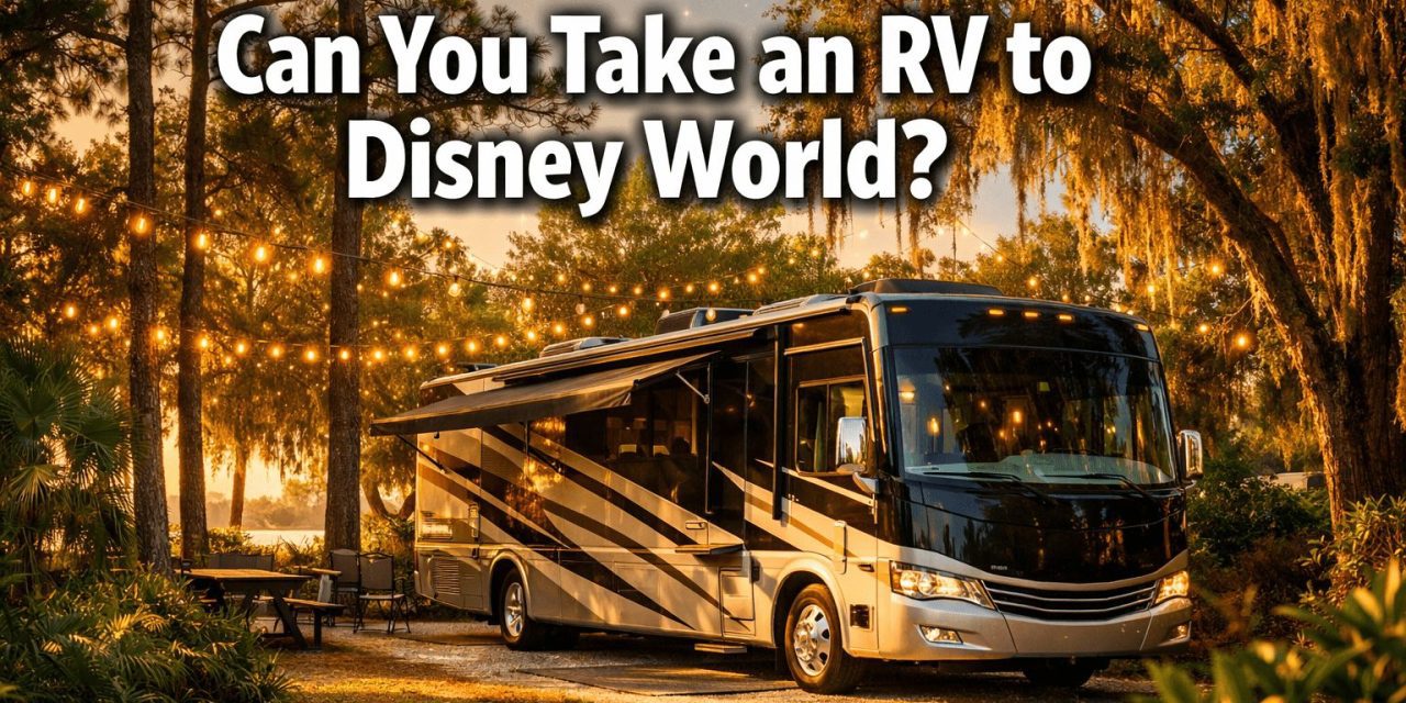 can you take an rv to disney world