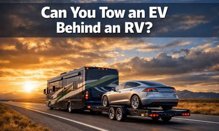 Can you tow an EV behind an RV?