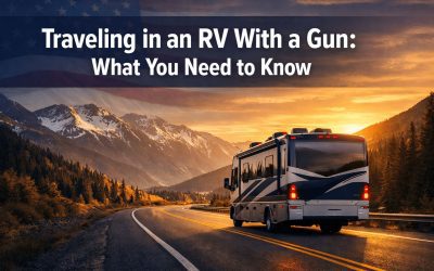 Can you travel in an RV with a gun?