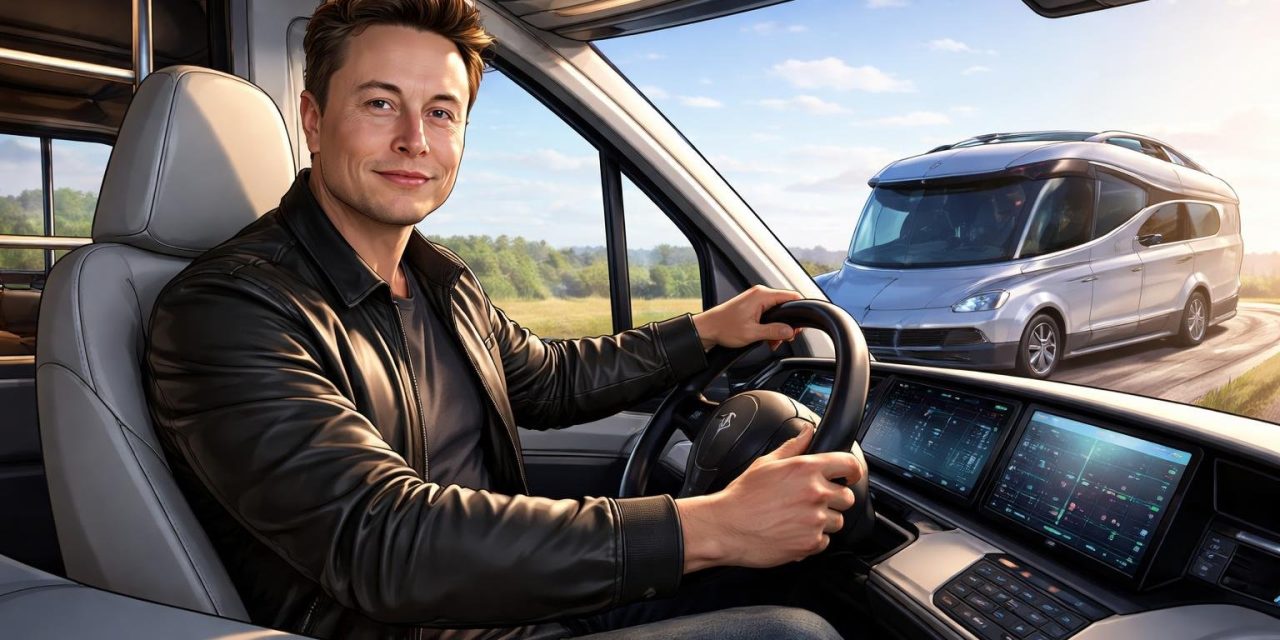 This $9,990 Tesla Motorhome Could Replace Your Rent