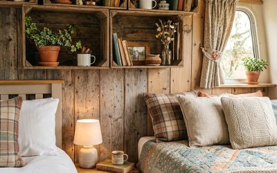15 DIY Projects to Create a Cozy Shabby Chic Camper Bedroom