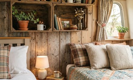 15 DIY Projects to Create a Cozy Shabby Chic Camper Bedroom