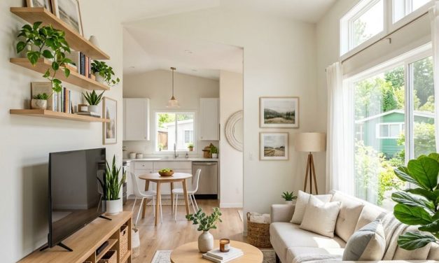 18 Singlewide Mobile Home Decor Ideas to Open Up Your Space