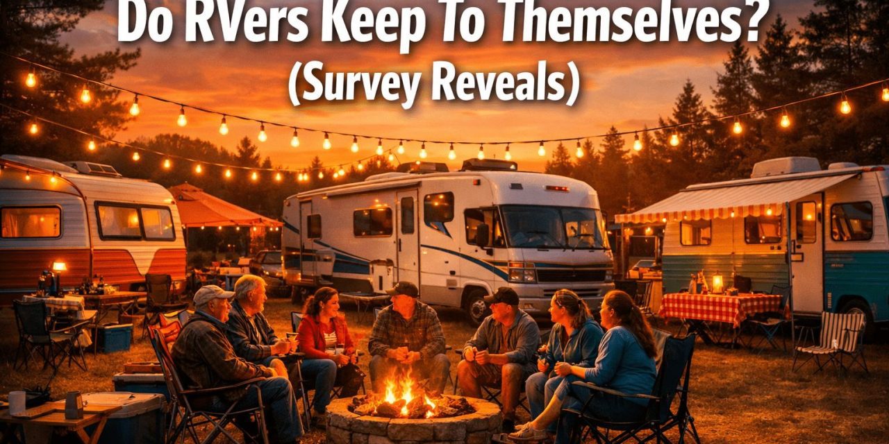 Do RVers Keep To Themselves? (Survey Reveals)