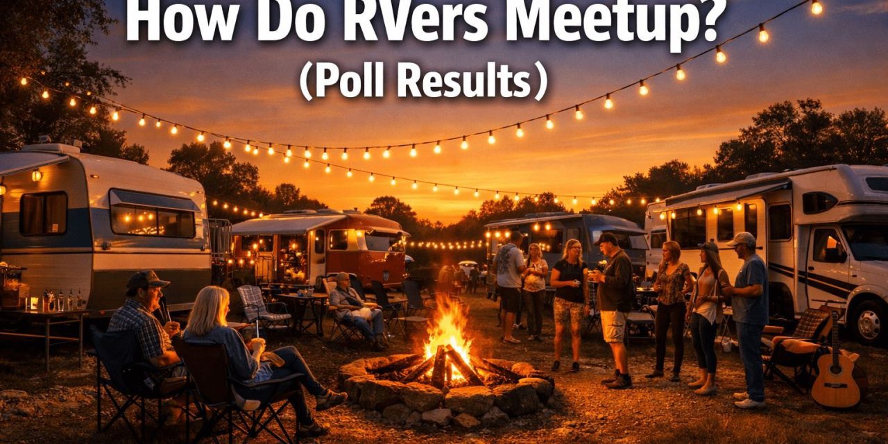 How Do RVers Meetup? (Poll Results)