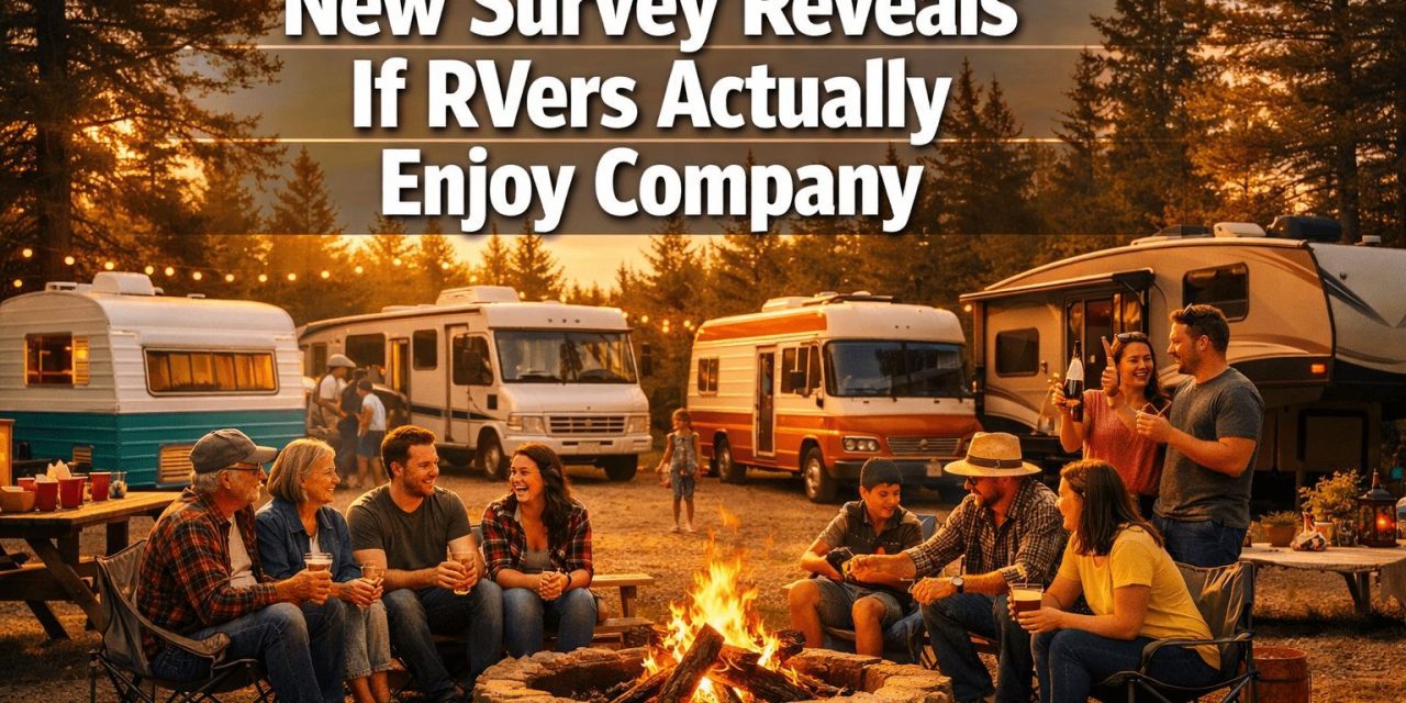 New Survey Reveals If RVers Actually Enjoy Company