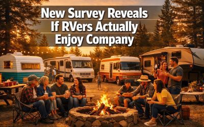 New Survey Reveals If RVers Actually Enjoy Company
