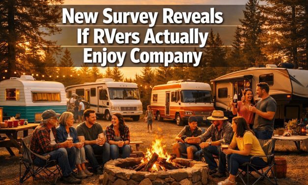 New Survey Reveals If RVers Actually Enjoy Company