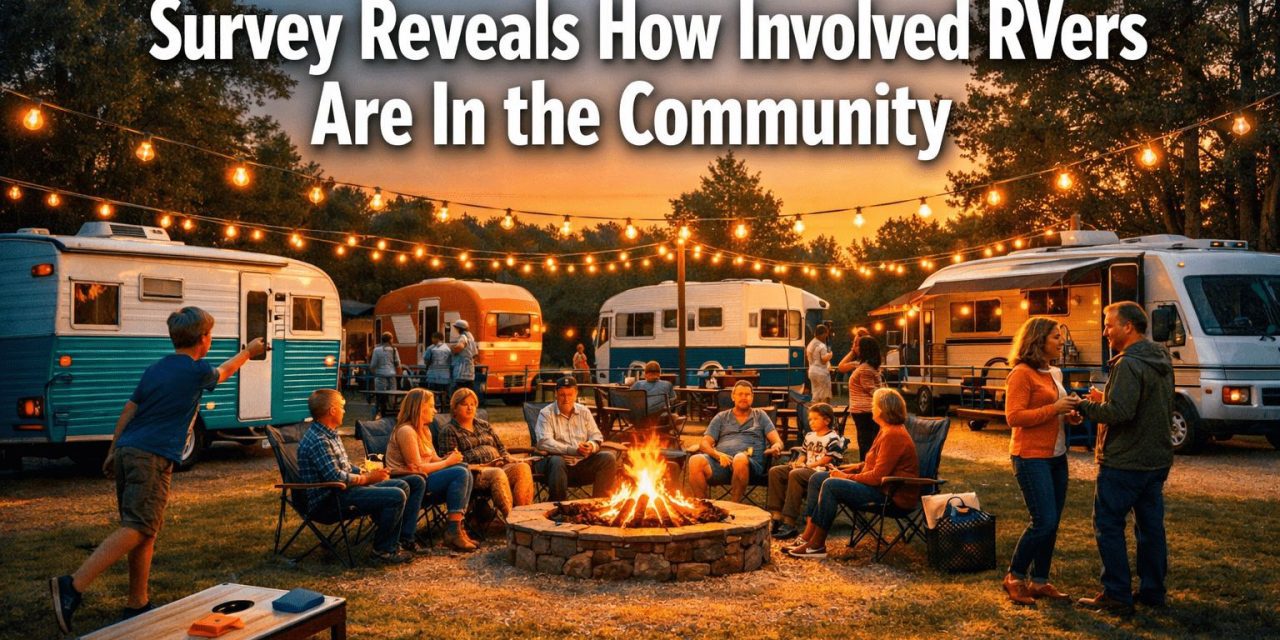 Survey Reveals How Involved RVers Are In the Community