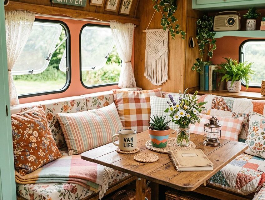 18 Vintage Camper Decor Ideas You Can Thrift or DIY on a Budget