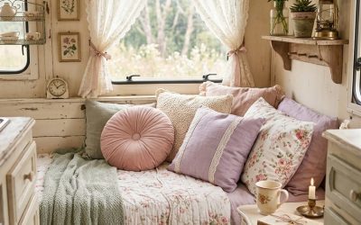 17 Shabby Chic Camper Color Palette Ideas for a Soft Romantic Look