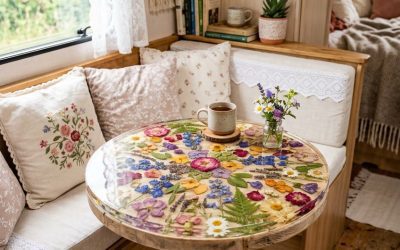15 Floral and Lace Camper Decor Ideas That Still Feel Modern