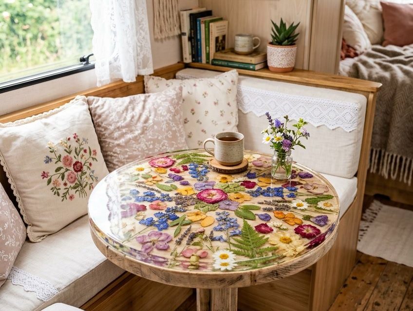 15 Floral and Lace Camper Decor Ideas That Still Feel Modern