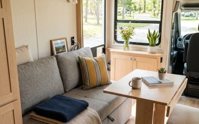 19 RV Living Room Layout Ideas That Open Up a Small Camper