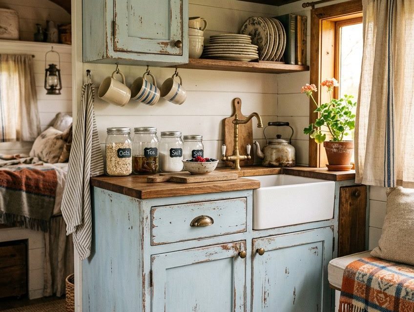 20 Rustic Touches That Make a Shabby Chic Camper Feel One of a Kind